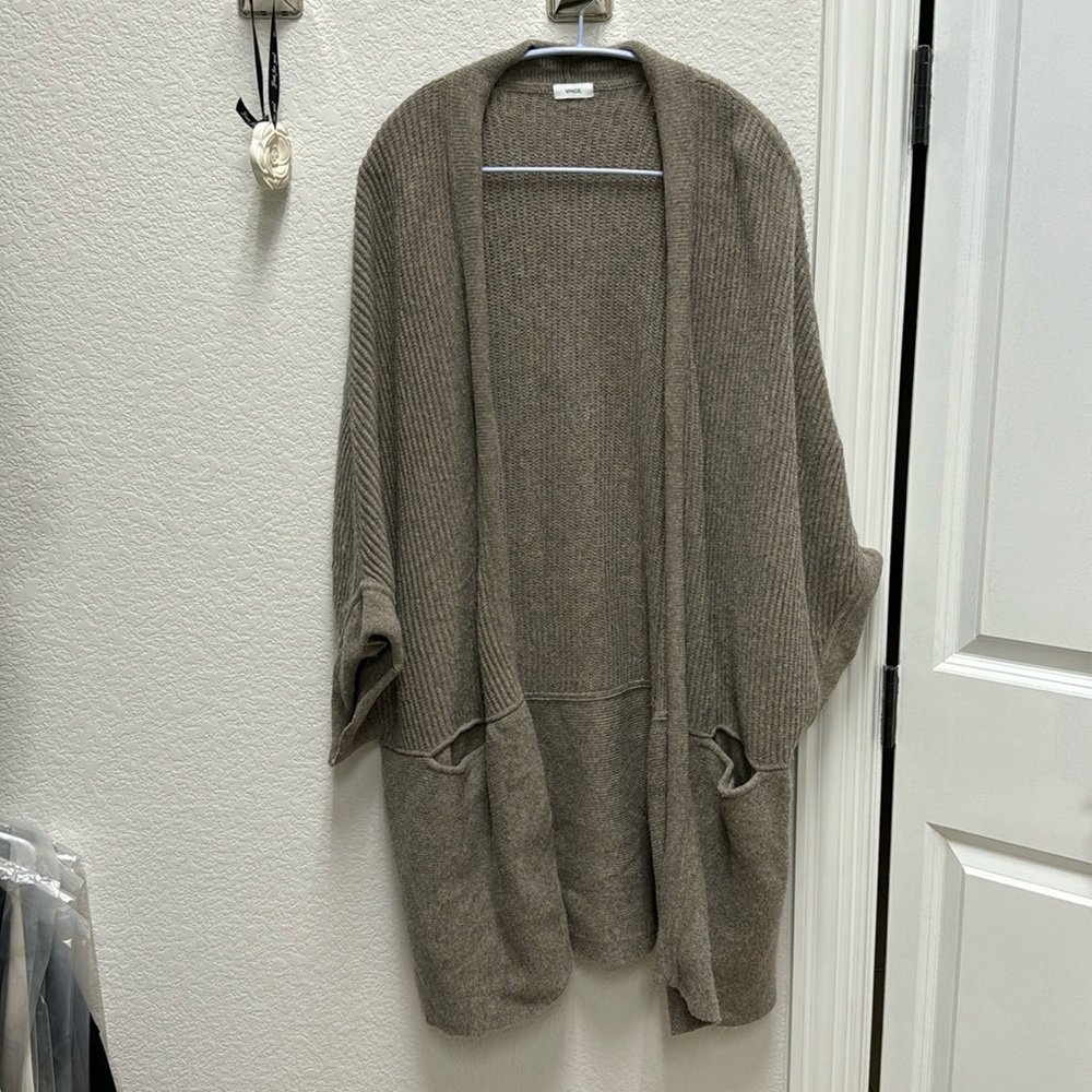 Vince wool cashmere cardigan